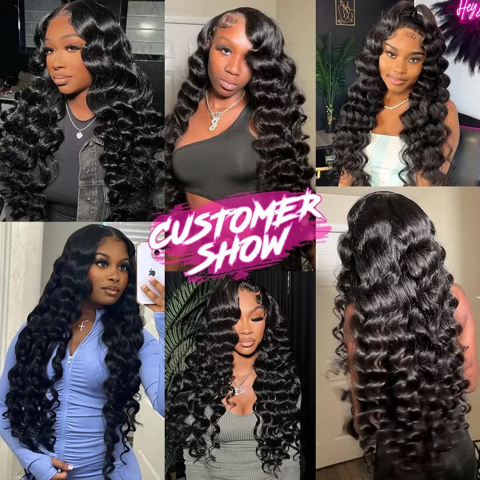30 32 40 Inch Loose Wave Human Hair 1 3 4 Bundles Raw Virgin Unprocessed Brazilian Loose Deep Wave Human Hair Bundles Extensions