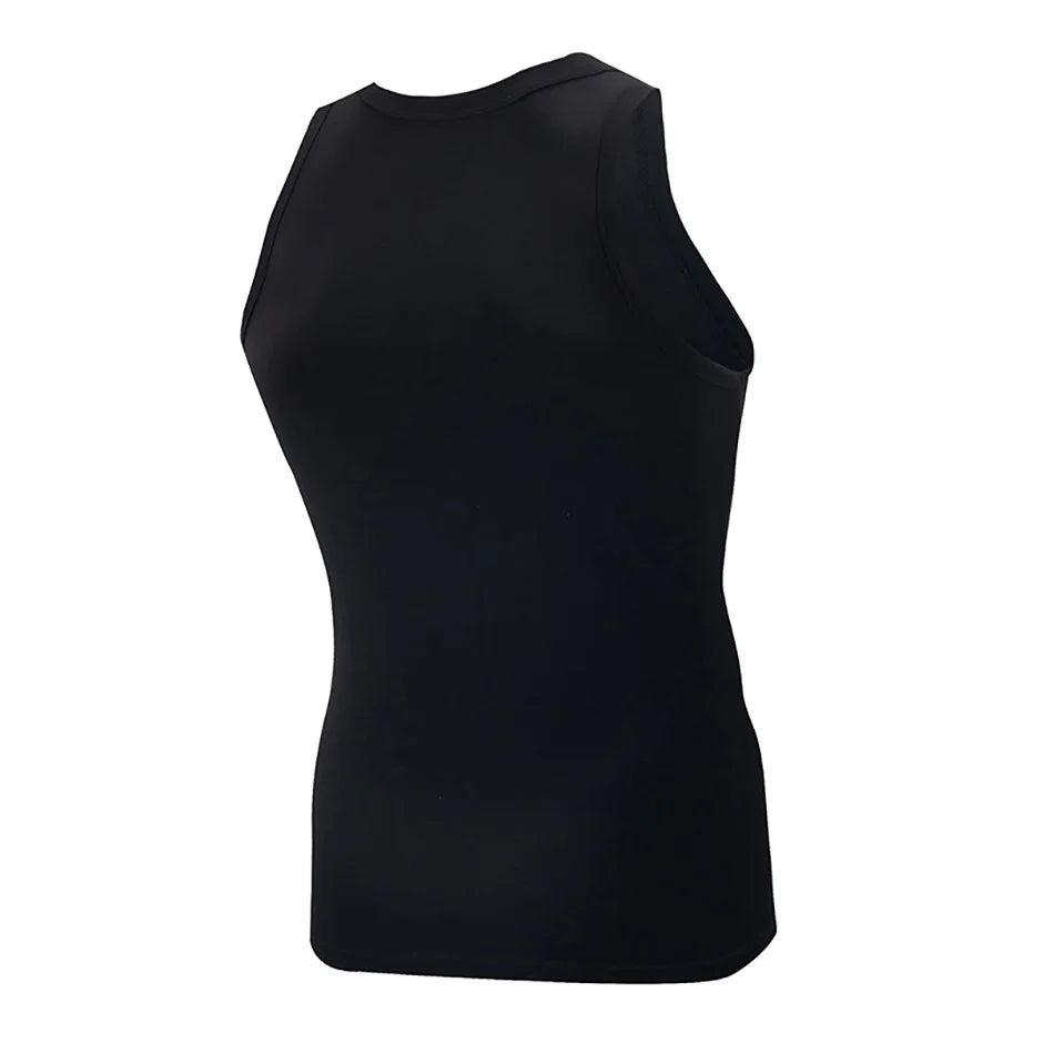 1/3/5 Men's Four Season Classic Solid Color Black Vest Youth Sports And Fitness Casual Top Sports And Comfortable T-shirt