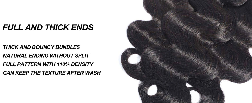Human Hair Unprocessed Brazilian Virgin Hair Bundles Weave Extensions