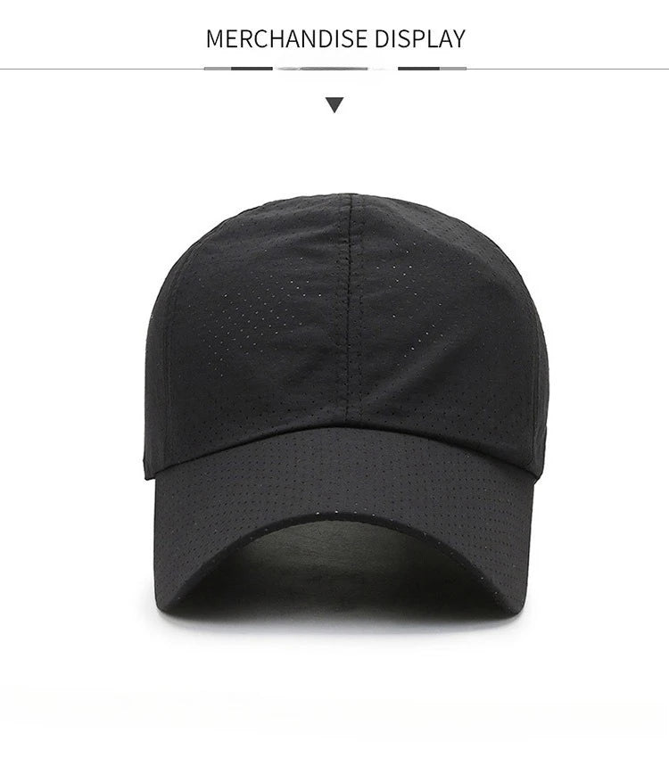 Spring Summer Solid Color Hats for Men Mesh Cap Baseball Cap Women Autumn Sunscreen Hat Mesh Breathable Peaked Cap