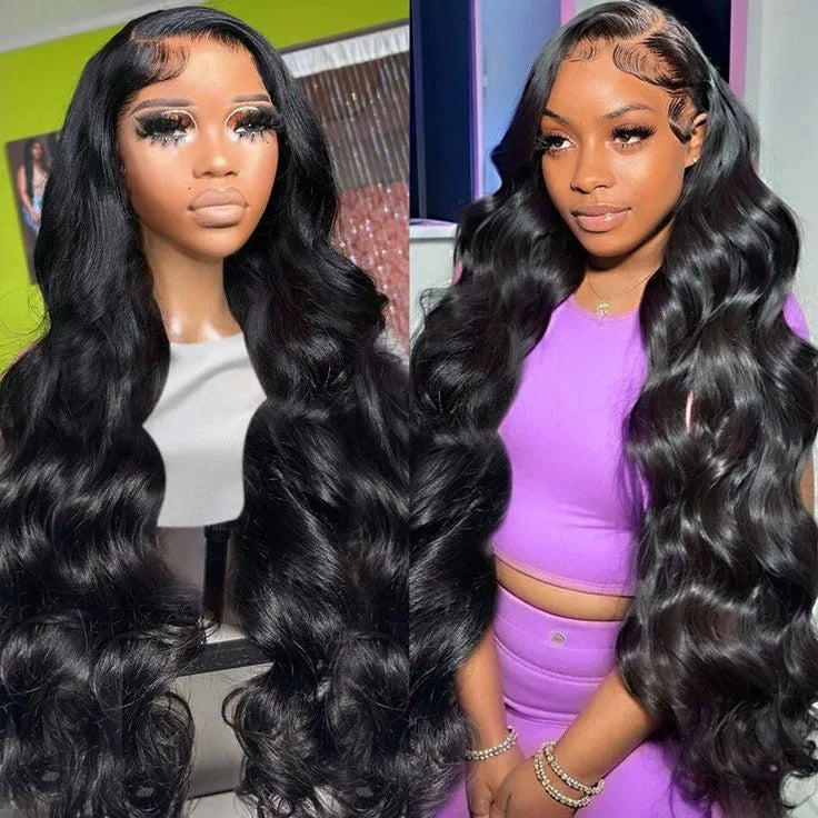 250% Body Wave 13x6 Full Hd Frontal Wig Wear And Go Glueless Human Hair Wigs For Women 7X5 Precut Lace Front Wig 30 34 inch