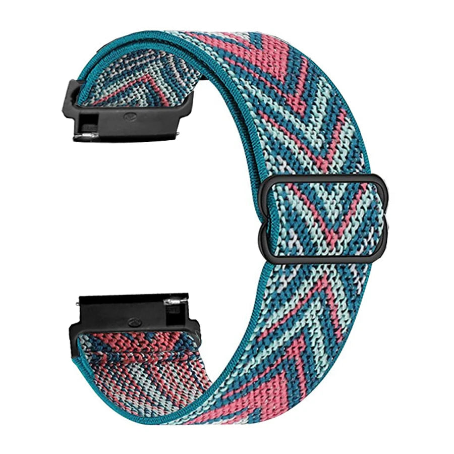 Elastic Nylon Loop Strap For OnePlus Watch 2 3 Smart Watch Band Bracelet For OPPO Watch X 4 Pro Wristband For Realme Watch 5 3 S
