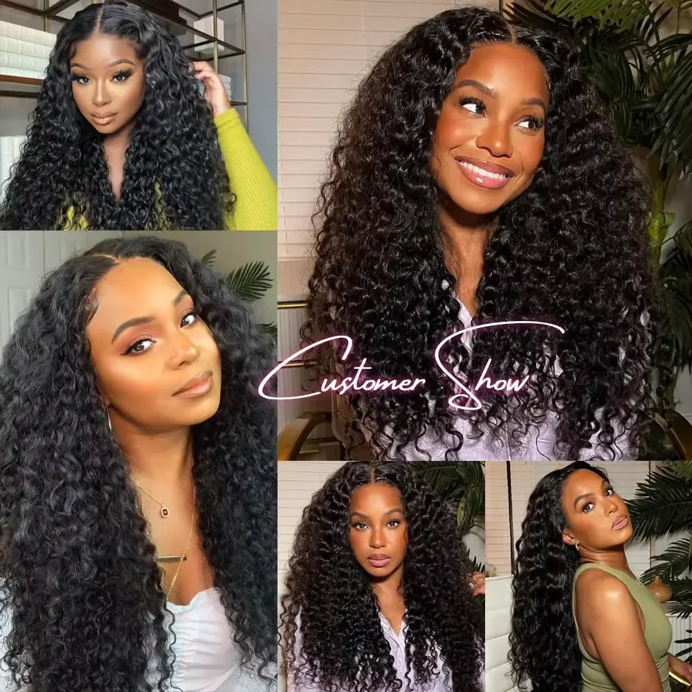 Deep Wave Natural Color Human Hair Bundles