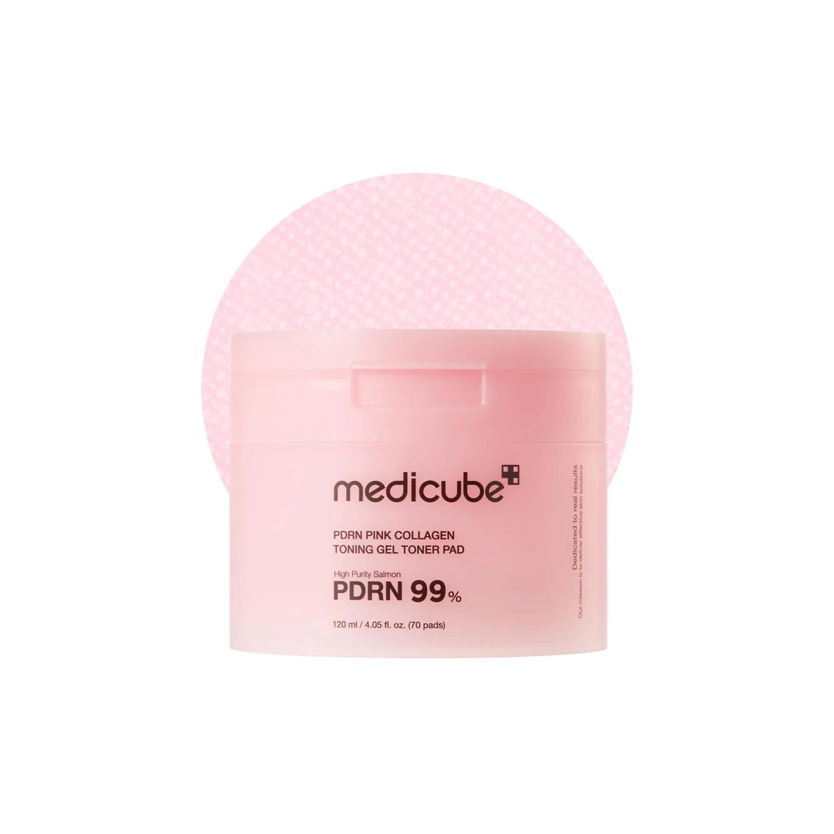 Medicube PDRN PINK COLLAGEN TONING GEL PAD 70pcs,Soft & Skin-Friendly,Soaked Essence,Ample Essence,Korean Skincare,Korean Makeup
