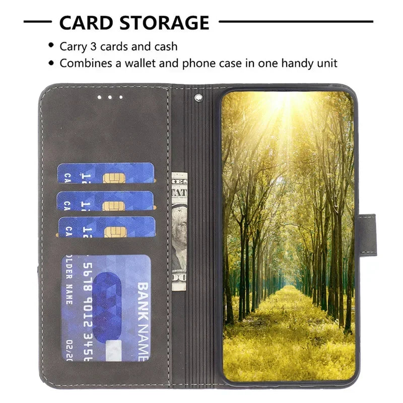 Luxury Leather Phone Case on For Google Pixel 9 Pro XL GGX8B GZC4K GQ57S 7A 8A 7 8 Pixel9 Pro Couqe Magnetic Wallet Flip Cover