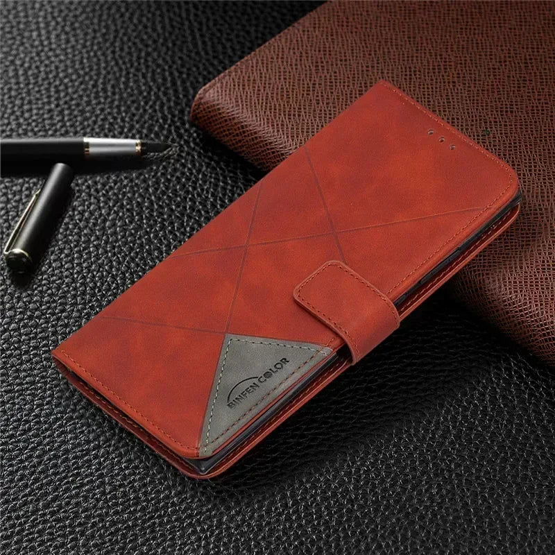 Luxury Leather Phone Case on For Google Pixel 9 Pro XL GGX8B GZC4K GQ57S 7A 8A 7 8 Pixel9 Pro Couqe Magnetic Wallet Flip Cover