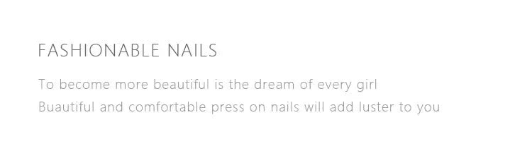 24PCS Silver irregular French star-shaped fake nails. press on nails