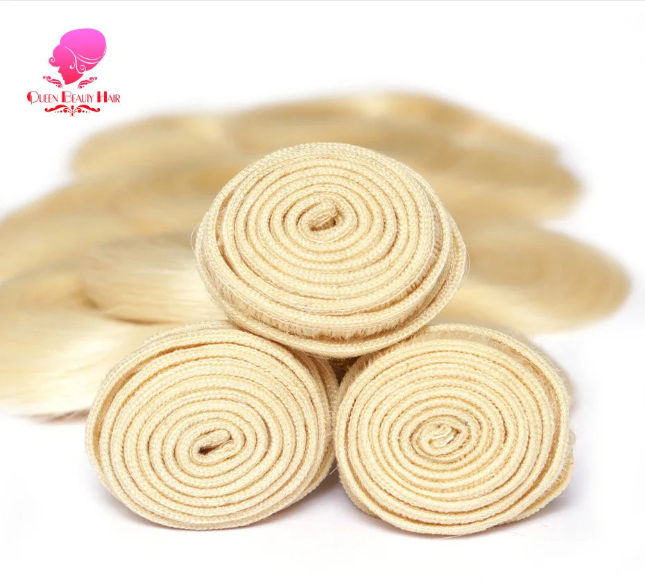 30 40 Inches 613 Honey Blonde Bundles Remy Human Hair Weave Bundles Double Track Peruvian Body Wave Bundles Human Hair Extension