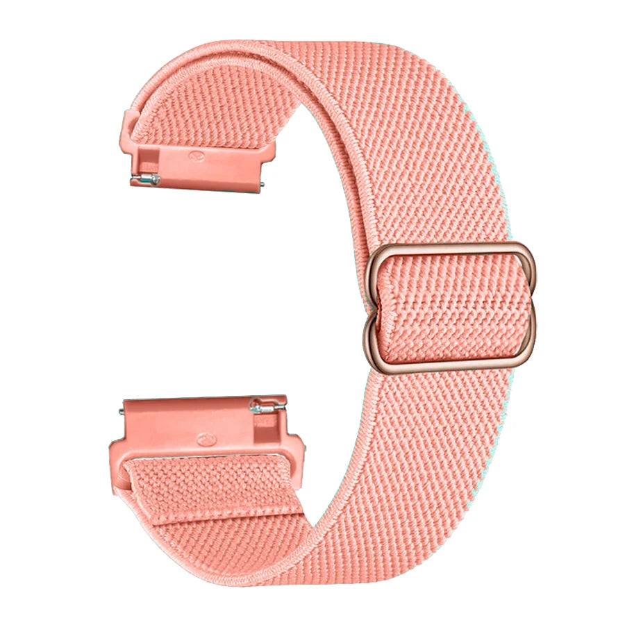 Elastic Nylon Loop Strap For OnePlus Watch 2 3 Smart Watch Band Bracelet For OPPO Watch X 4 Pro Wristband For Realme Watch 5 3 S