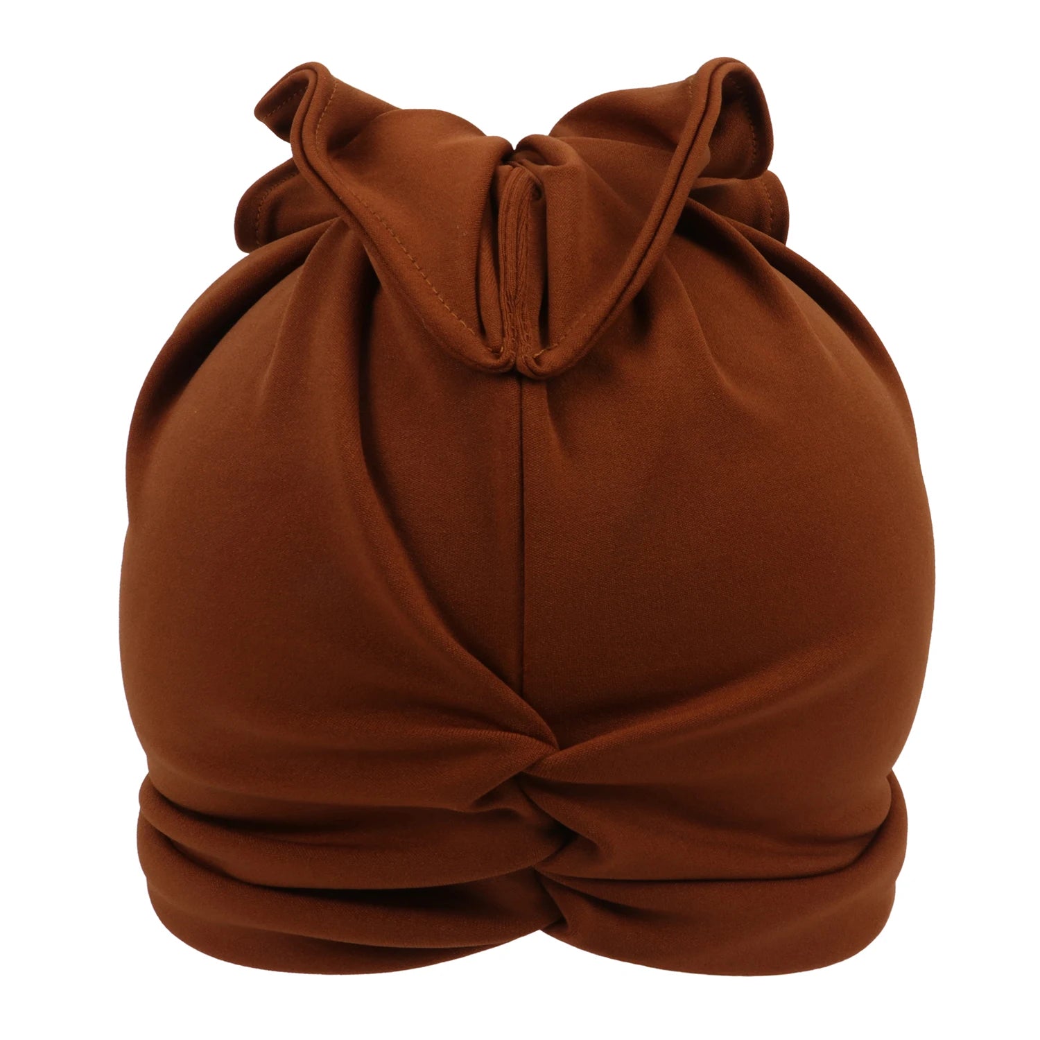 Ruffled Turban Cap for Women