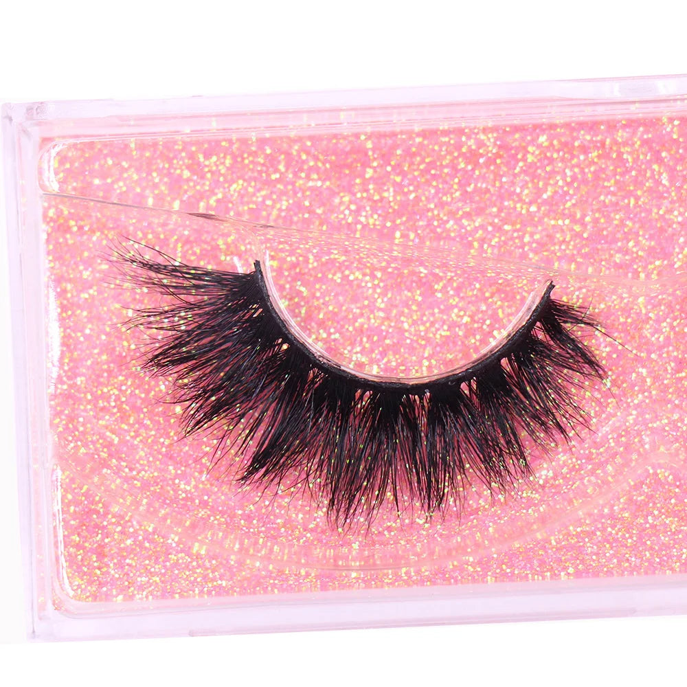 LEHUAMAO Eyelashes 3D Mink Lashes natural mink lashes for daily wear soft lashes Eyelash extension real Eyelash for makeup D103
