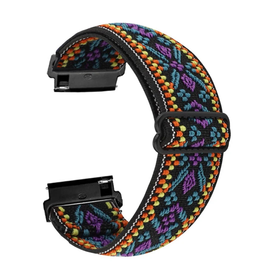 Elastic Nylon Loop Strap For OnePlus Watch 2 3 Smart Watch Band Bracelet For OPPO Watch X 4 Pro Wristband For Realme Watch 5 3 S