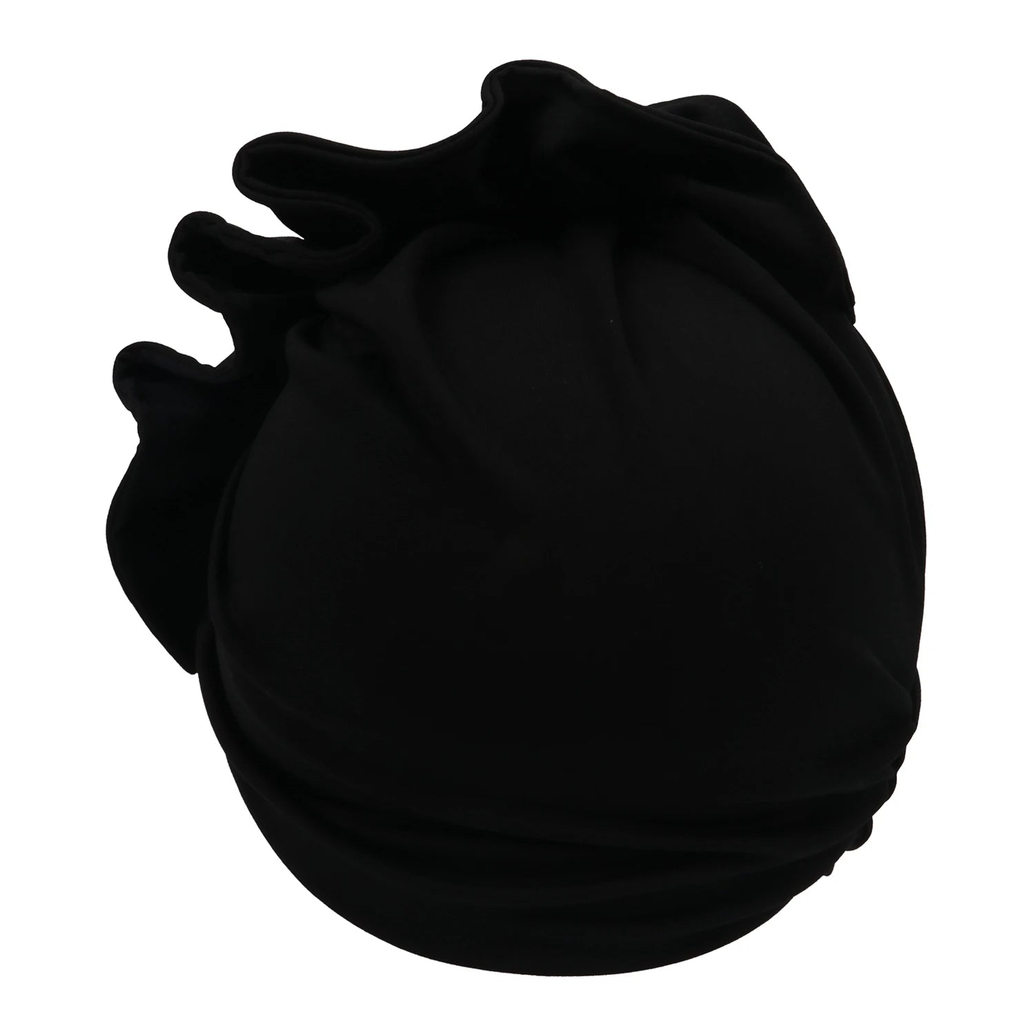 Ruffled Turban Cap for Women