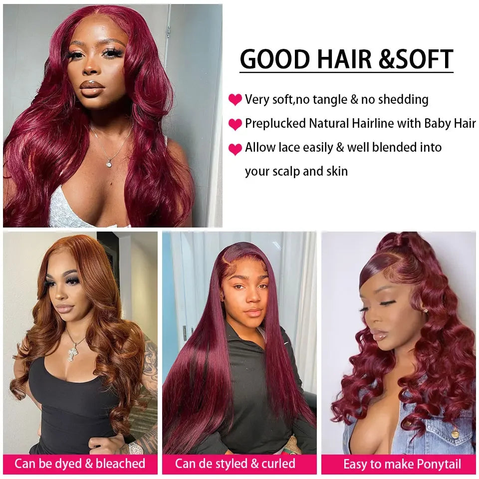 99j Body Wave Brazilian Virgin Hair Weave Extension