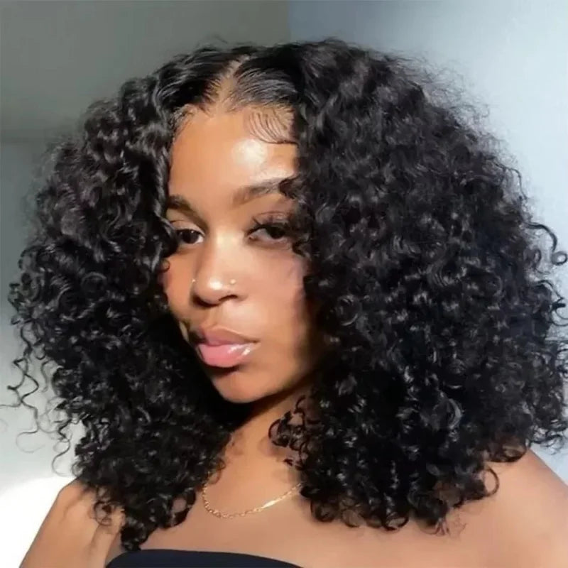 13x4 Lace Frontal Bob Wig 200% Density Virgin Human Hair Wig