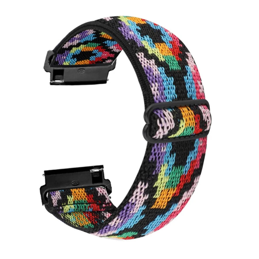 Elastic Nylon Loop Strap For OnePlus Watch 2 3 Smart Watch Band Bracelet For OPPO Watch X 4 Pro Wristband For Realme Watch 5 3 S