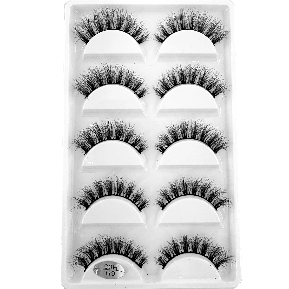 5 Pairs Natural Long False Eyelash Fake Lashes Long Makeup 3d Mink Lashes Extension Eyelash Reusable Mink Eyelashes for Beauty