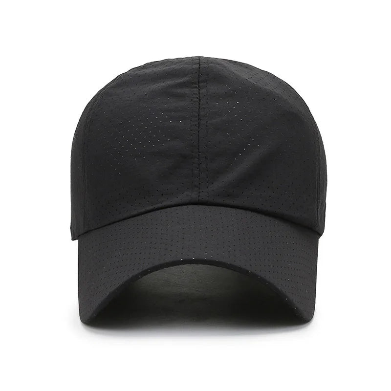Spring Summer Solid Color Hats for Men Mesh Cap Baseball Cap Women Autumn Sunscreen Hat Mesh Breathable Peaked Cap