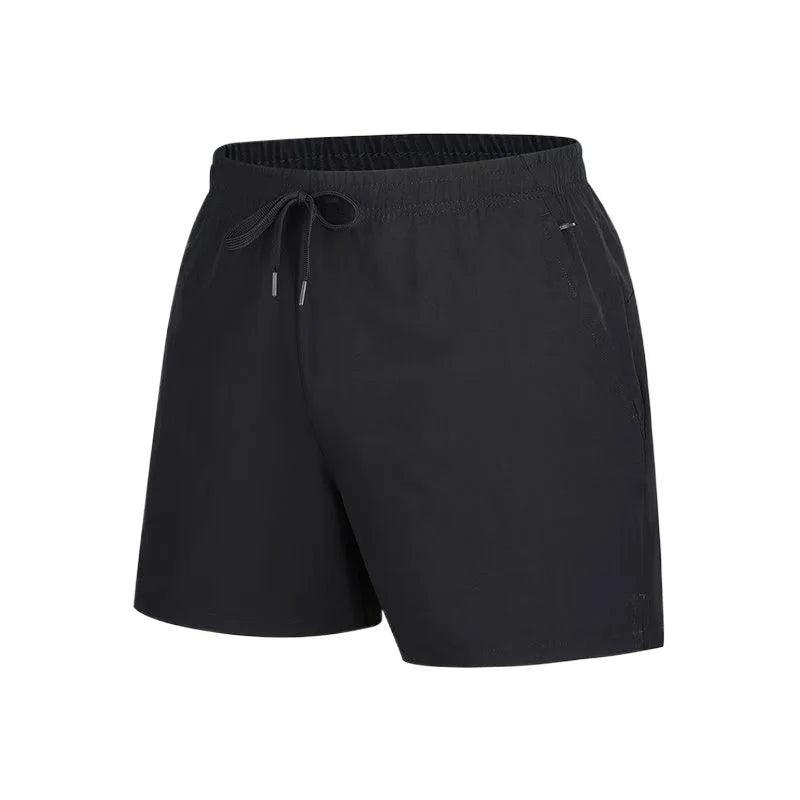 New Mens Sports Casual Sweatpants Summer Shorts Pockets Basic Solid Color Lightweight Pants Jogging Beach Shorts Streetwear Men