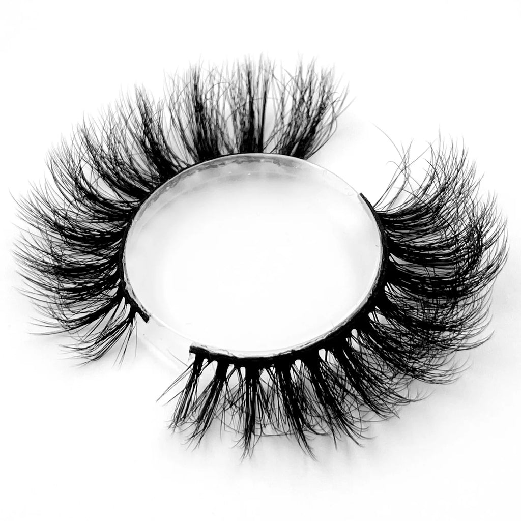 New 7 pairs of thick, 3D simulation mink fur fake eyelashesshort, dramatic fake eyelashes  wholesale full line fake eyelash make