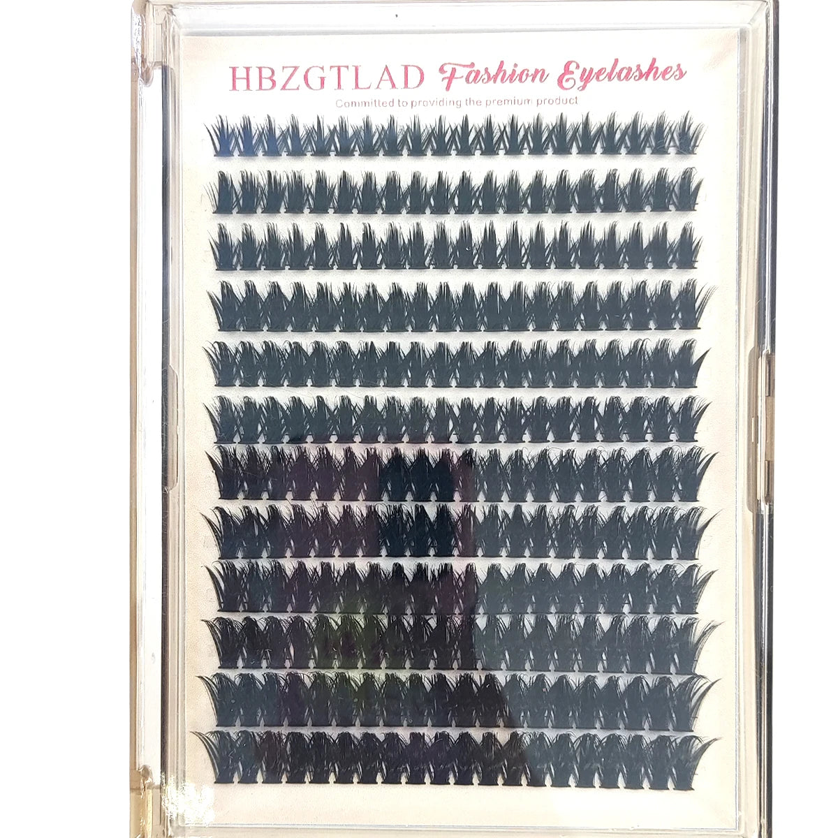 HBZGTLAD Spike eyelash clusters Wispy Cluster eyelash extensions mink strips lower eyelashes fairy hair combinations eyelash clu