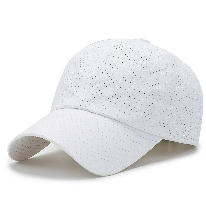 Spring Summer Solid Color Hats for Men Mesh Cap Baseball Cap Women Autumn Sunscreen Hat Mesh Breathable Peaked Cap