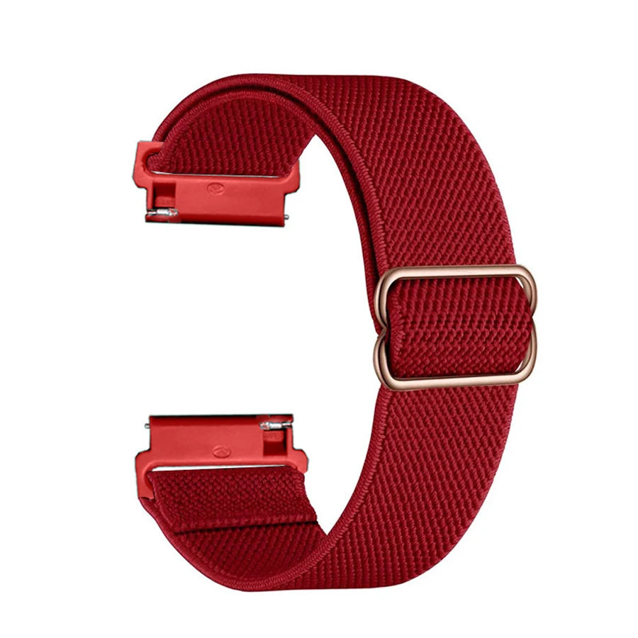 Elastic Nylon Loop Strap For OnePlus Watch 2 3 Smart Watch Band Bracelet For OPPO Watch X 4 Pro Wristband For Realme Watch 5 3 S