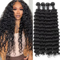 Deep Wave Natural Color Human Hair Bundles