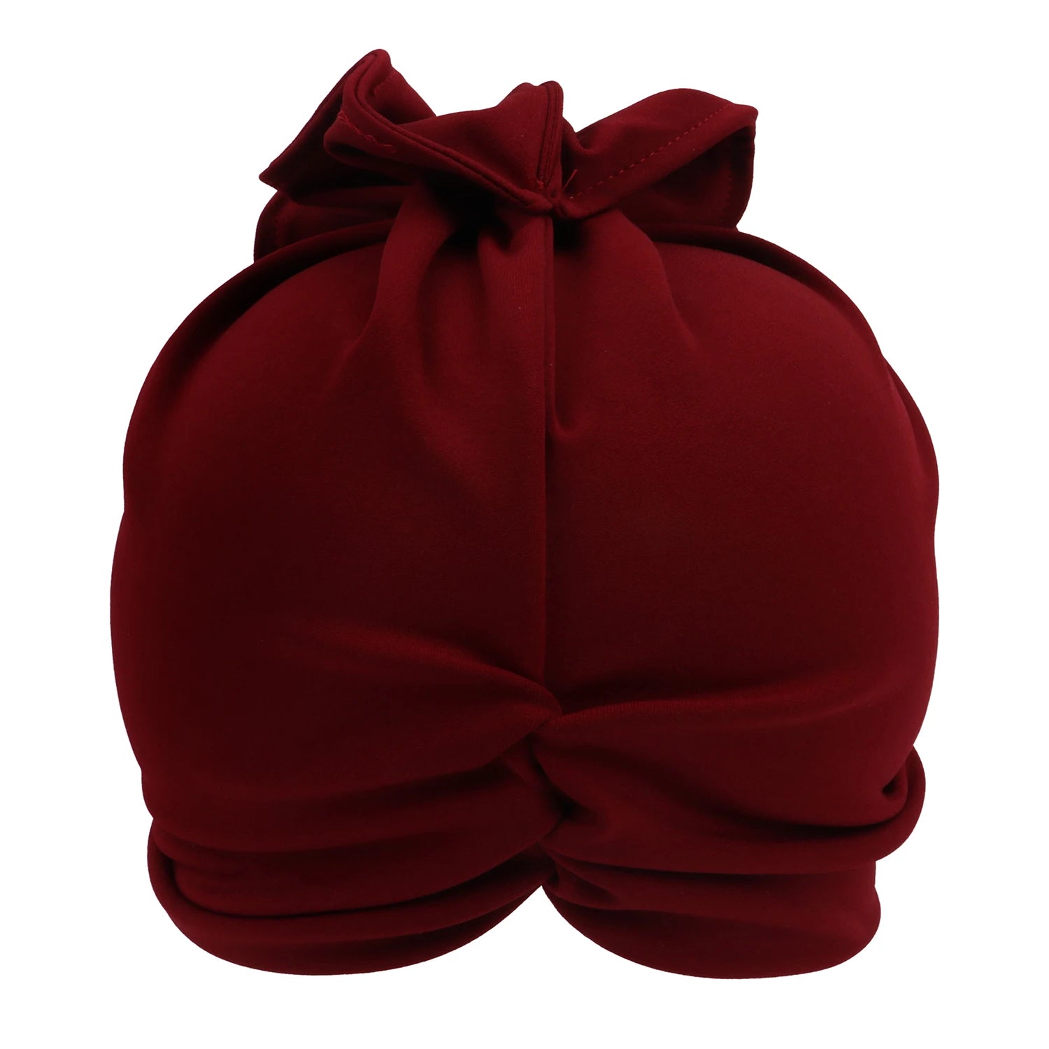 Ruffled Turban Cap for Women