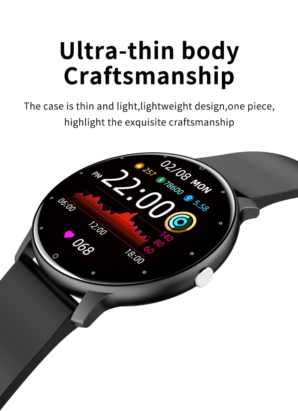 LIGE Fashion Smart Watch Men Sports Fitness Health Monitor New Watches IP67 Waterproof Bluetooth Call For Android ios Smartwatch