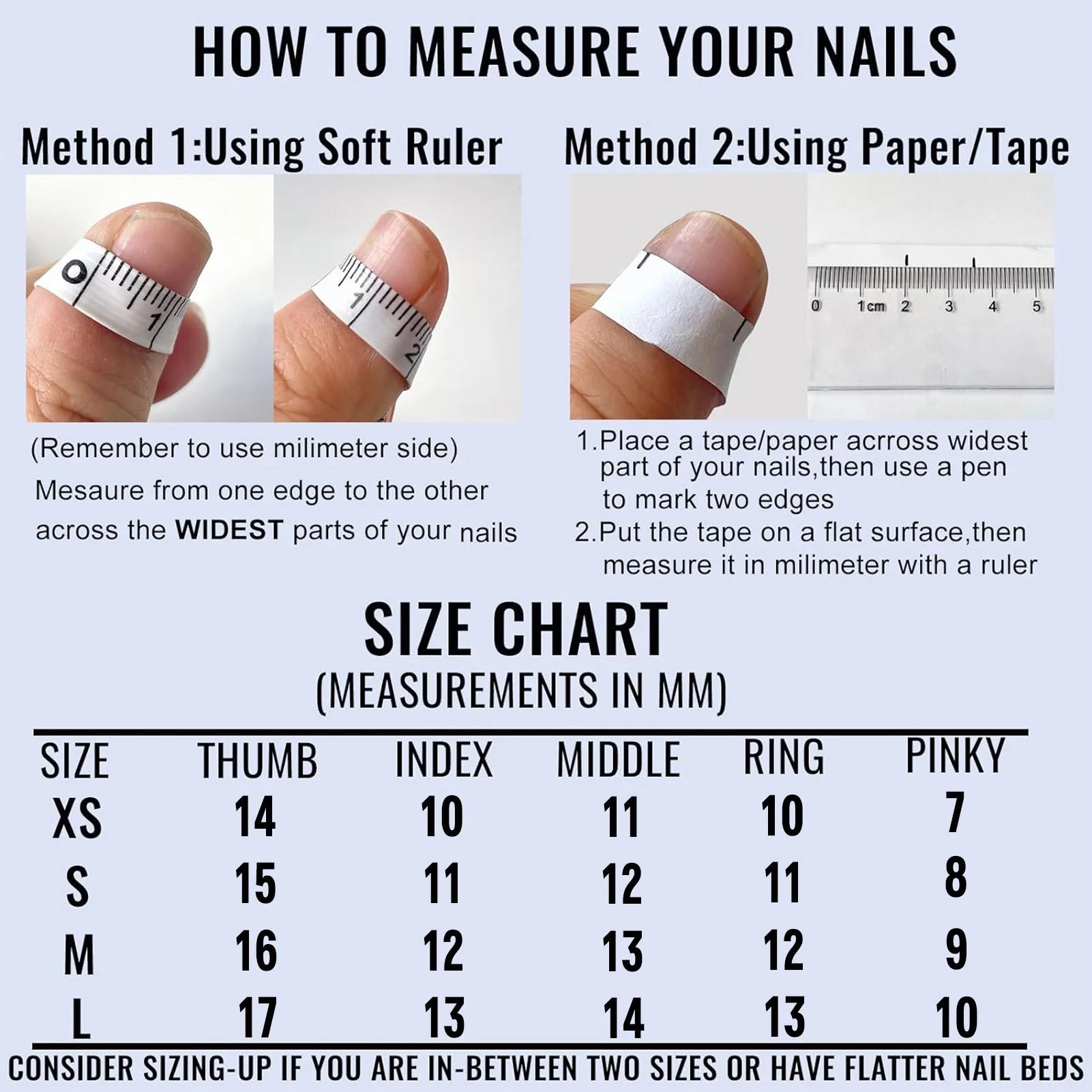 10pcs Handmade Press On Nails Simple Ins Style Light Purple False Nails Wearable Charming Solid Color Finger Toe Manicure Art