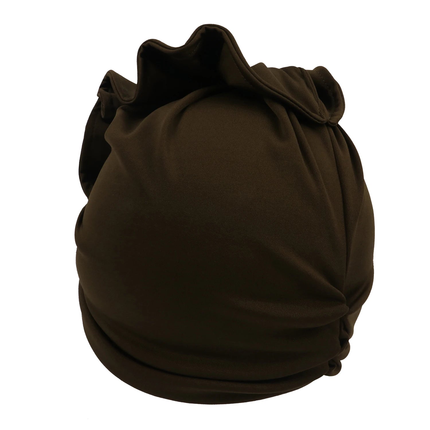 Ruffled Turban Cap for Women