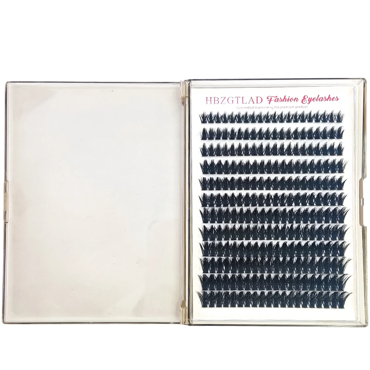 HBZGTLAD Spike eyelash clusters Wispy Cluster eyelash extensions mink strips lower eyelashes fairy hair combinations eyelash clu