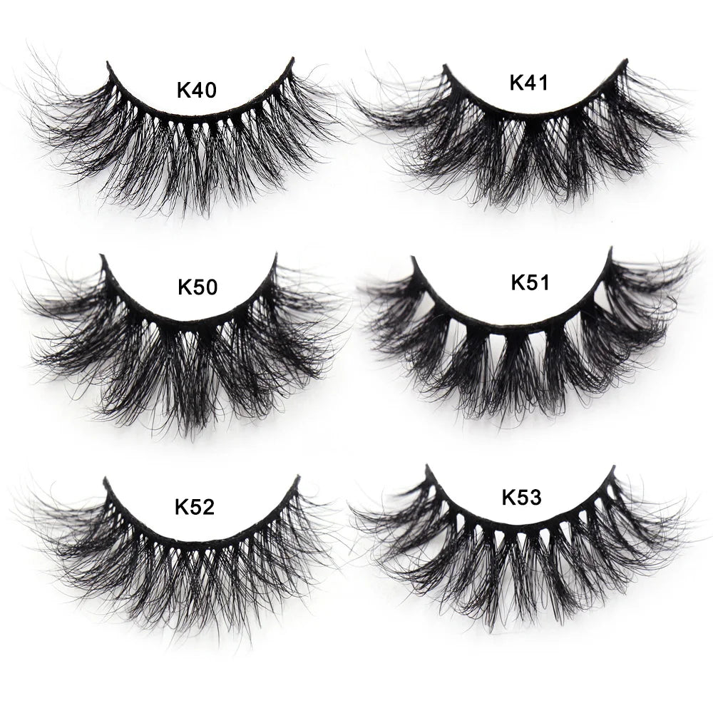 LEHUAMAO Eyelashes 3D Mink Lashes natural mink lashes for daily wear soft lashes Eyelash extension real Eyelash for makeup D103