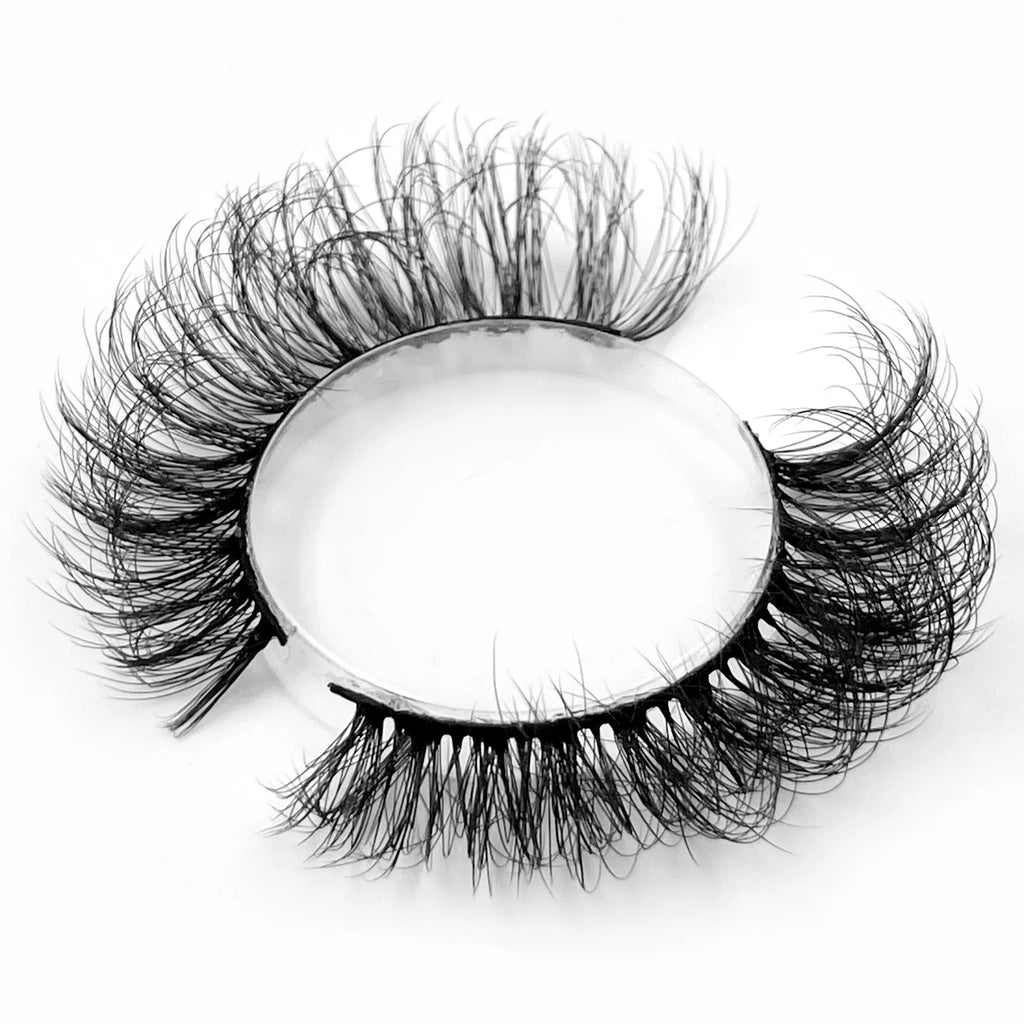 New 7 pairs of thick, 3D simulation mink fur fake eyelashesshort, dramatic fake eyelashes  wholesale full line fake eyelash make