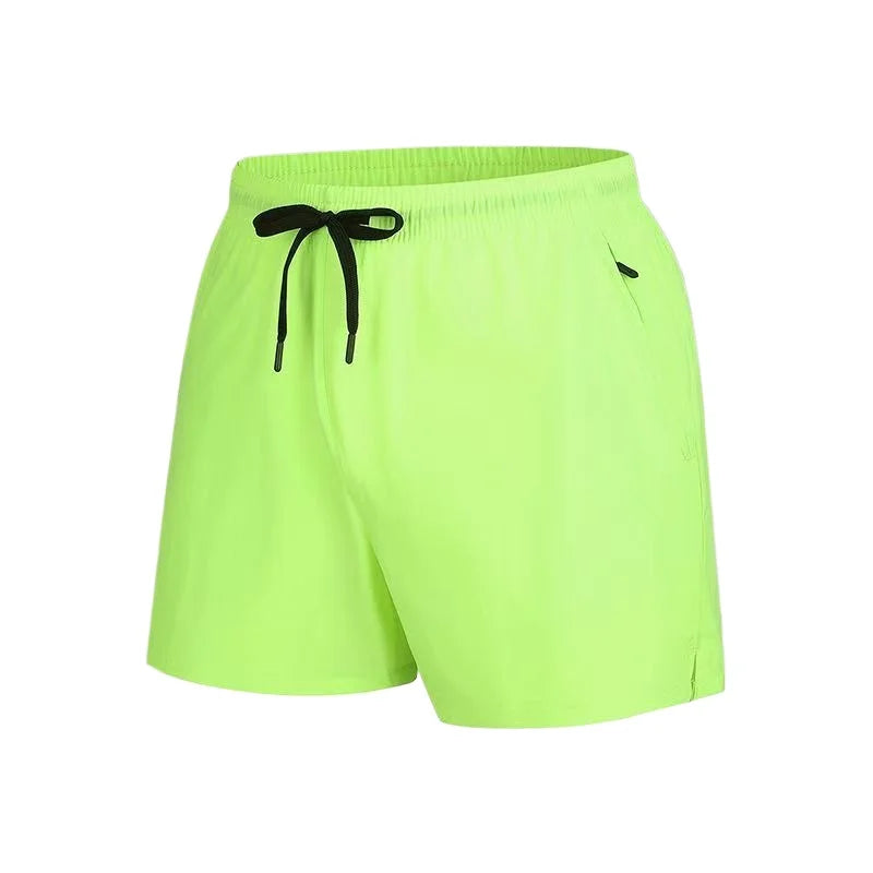 New Mens Sports Casual Sweatpants Summer Shorts Pockets Basic Solid Color Lightweight Pants Jogging Beach Shorts Streetwear Men