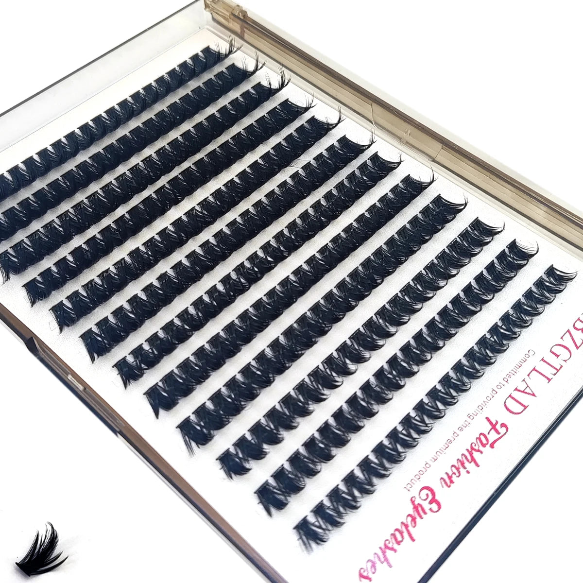 HBZGTLAD Spike eyelash clusters Wispy Cluster eyelash extensions mink strips lower eyelashes fairy hair combinations eyelash clu