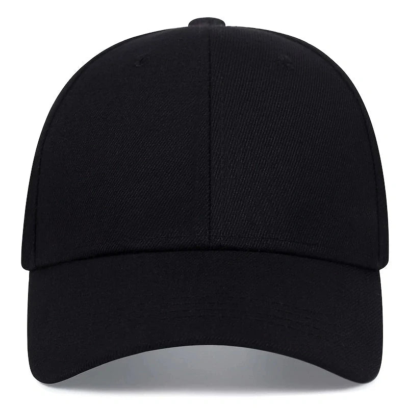 Unisex Side Cross Embroidery Baseball Caps Spring and Autumn Outdoor Adjustable Casual Hats Sunscreen Hat