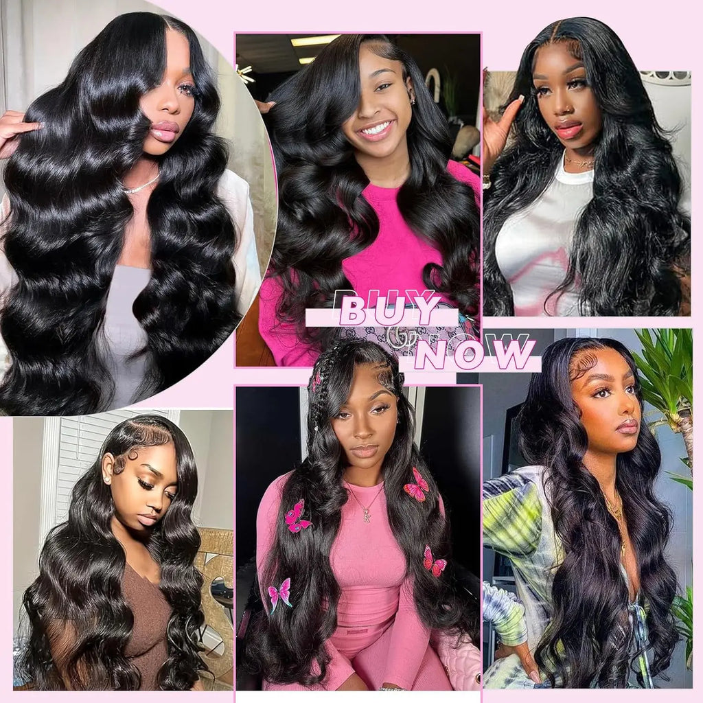 Human Hair Unprocessed Brazilian Virgin Hair Bundles Weave Extensions