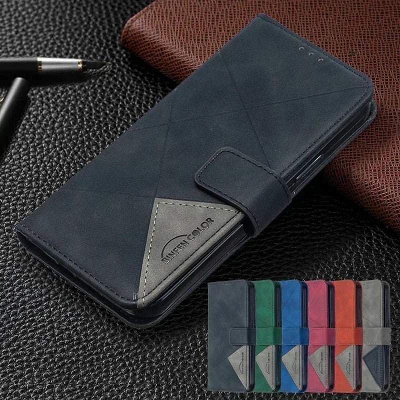 Luxury Leather Phone Case on For Google Pixel 9 Pro XL GGX8B GZC4K GQ57S 7A 8A 7 8 Pixel9 Pro Couqe Magnetic Wallet Flip Cover