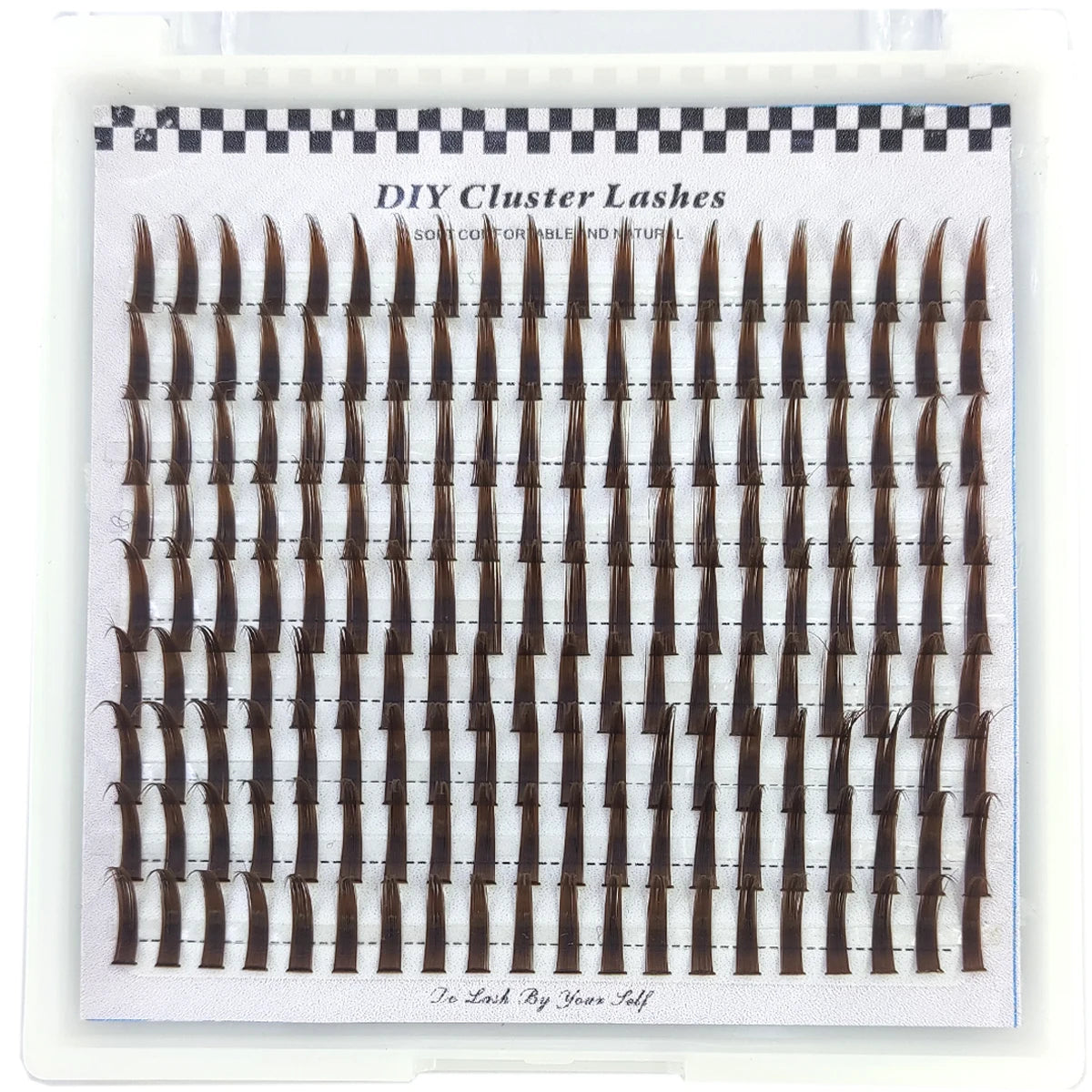 HBZGTLAD Spike eyelash clusters Wispy Cluster eyelash extensions mink strips lower eyelashes fairy hair combinations eyelash clu