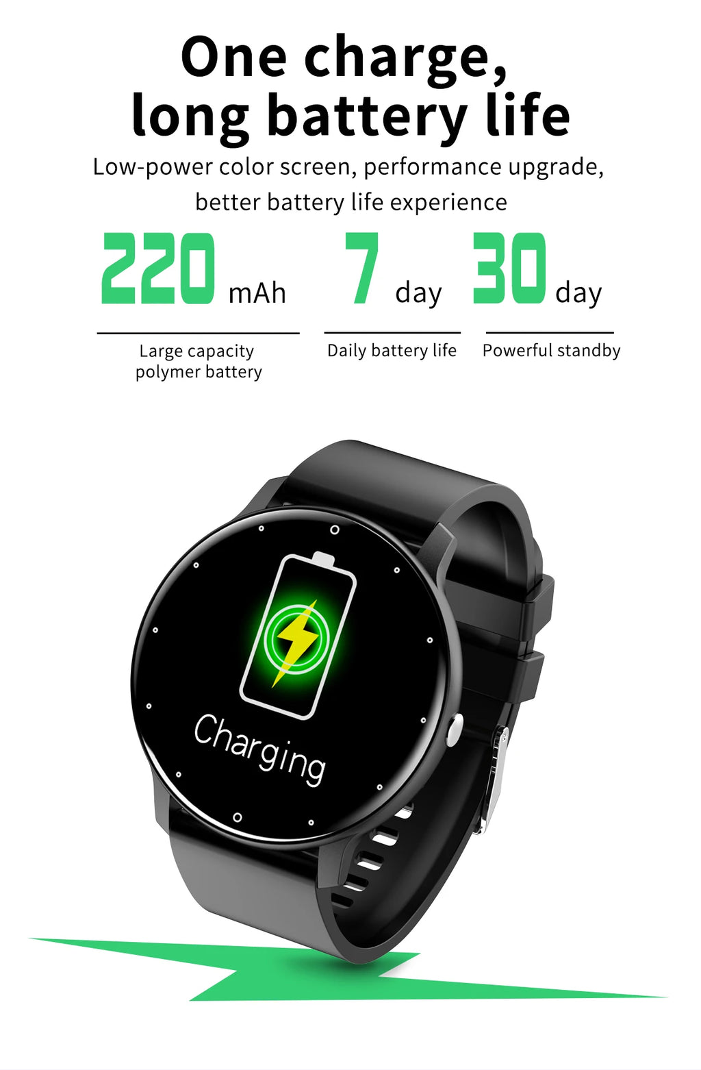 LIGE Fashion Smart Watch Men Sports Fitness Health Monitor New Watches IP67 Waterproof Bluetooth Call For Android ios Smartwatch