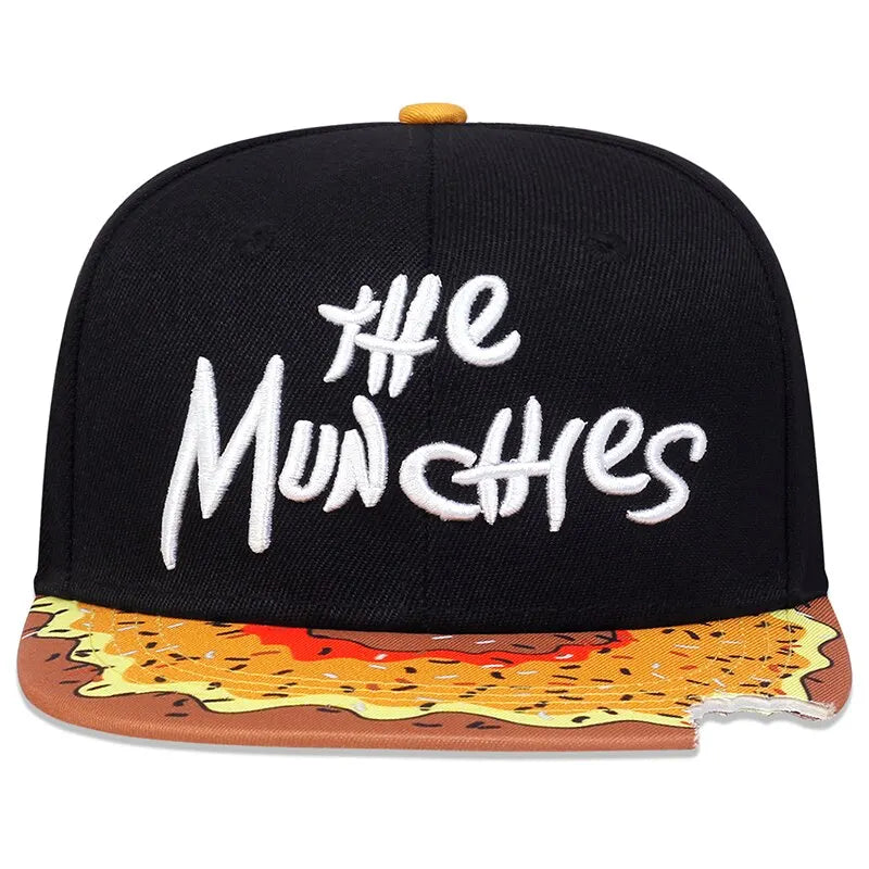 Unisex Letter Embroidery Watermelon Printing Hip-hop Hats Outdoor Adjustable Casual Baseball Caps Sunscreen Hat