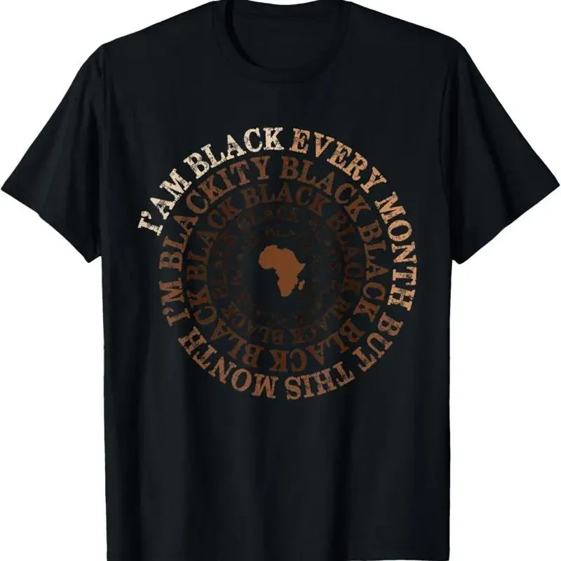 Blackity Black T Shirt History Month Celebration