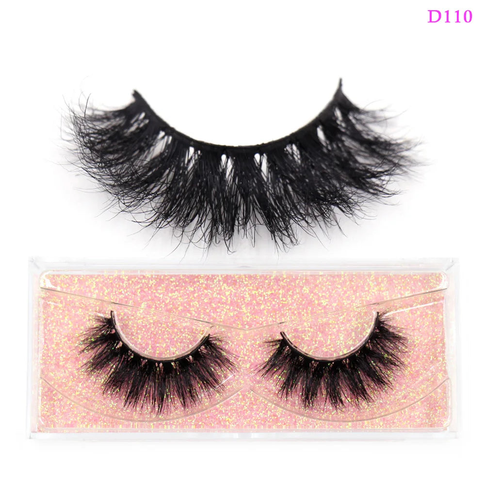 LEHUAMAO Eyelashes 3D Mink Lashes natural mink lashes for daily wear soft lashes Eyelash extension real Eyelash for makeup D103