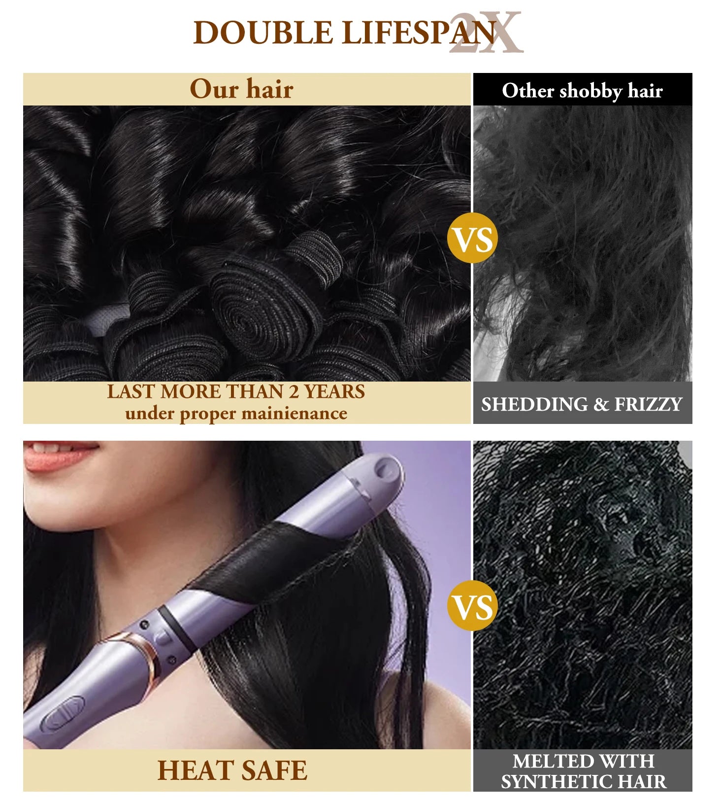 30 32 40 Inch Loose Wave Human Hair 1 3 4 Bundles Raw Virgin Unprocessed Brazilian Loose Deep Wave Human Hair Bundles Extensions