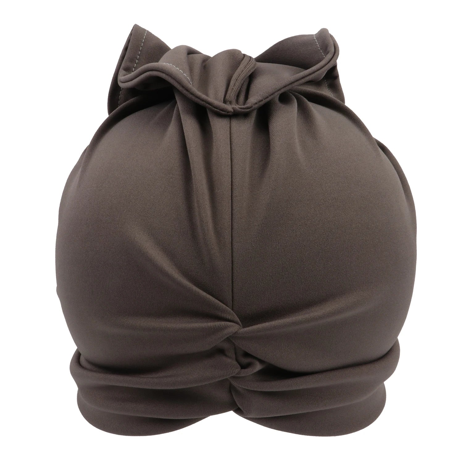 Ruffled Turban Cap for Women